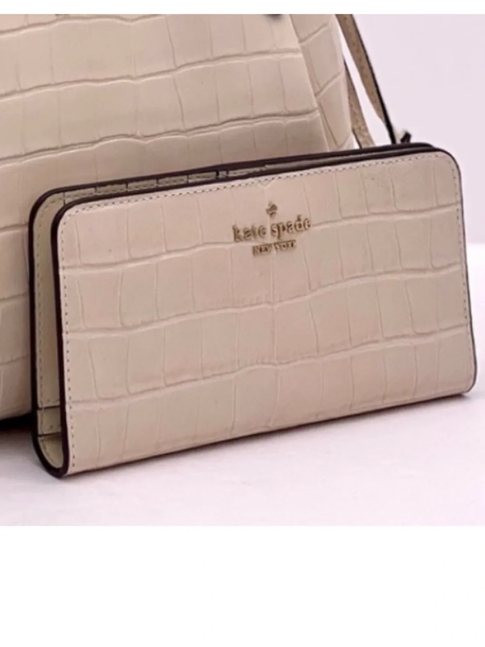 Kate Spade Dumpling Large Slim Bifold Wallet